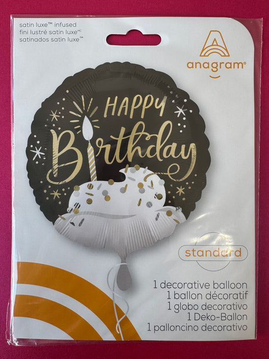 Black Birthday Ballon’s