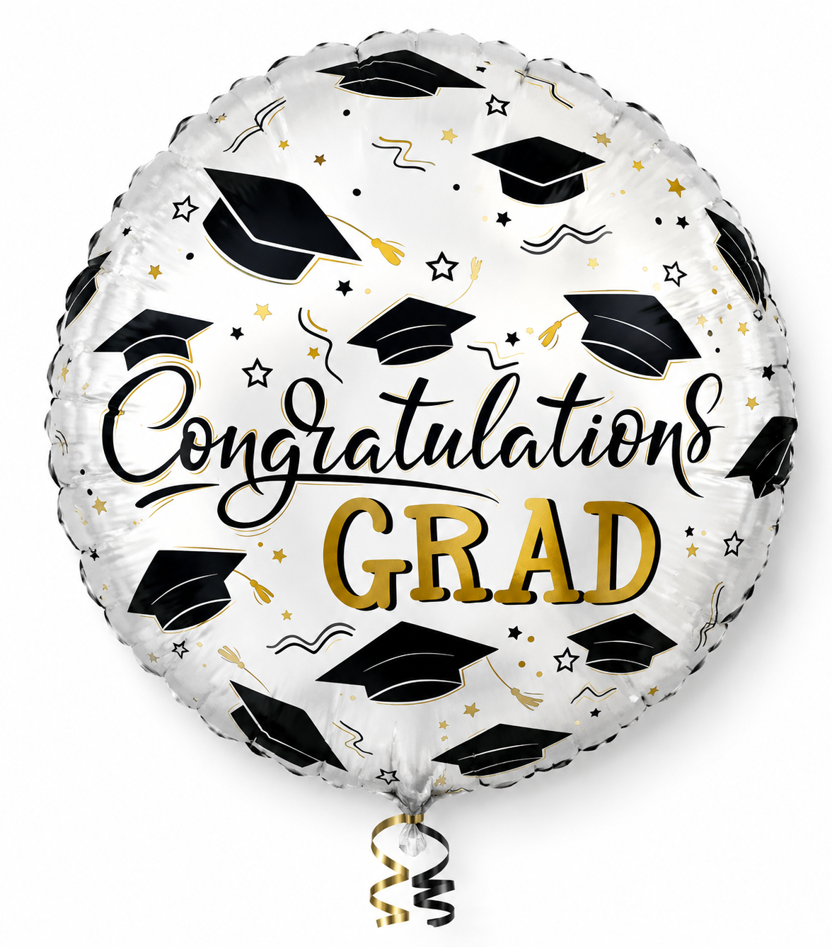 Congratulation Grad white ballon