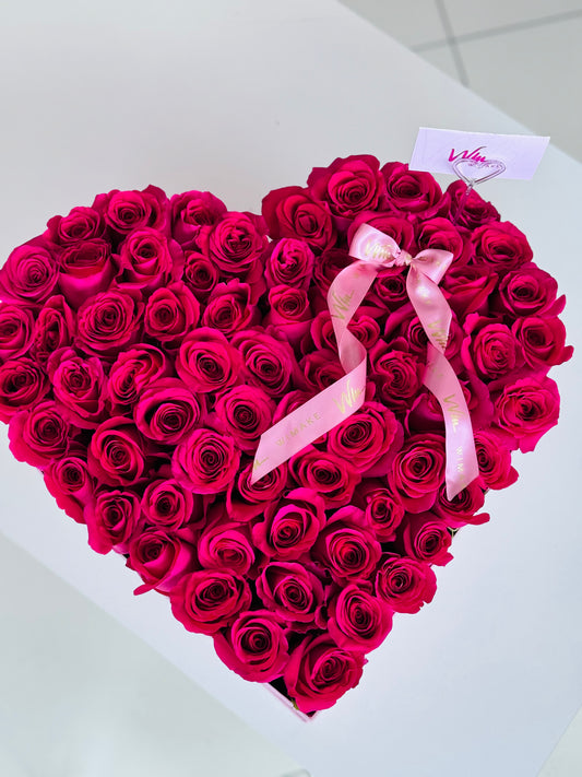 Le Heart Fucsia